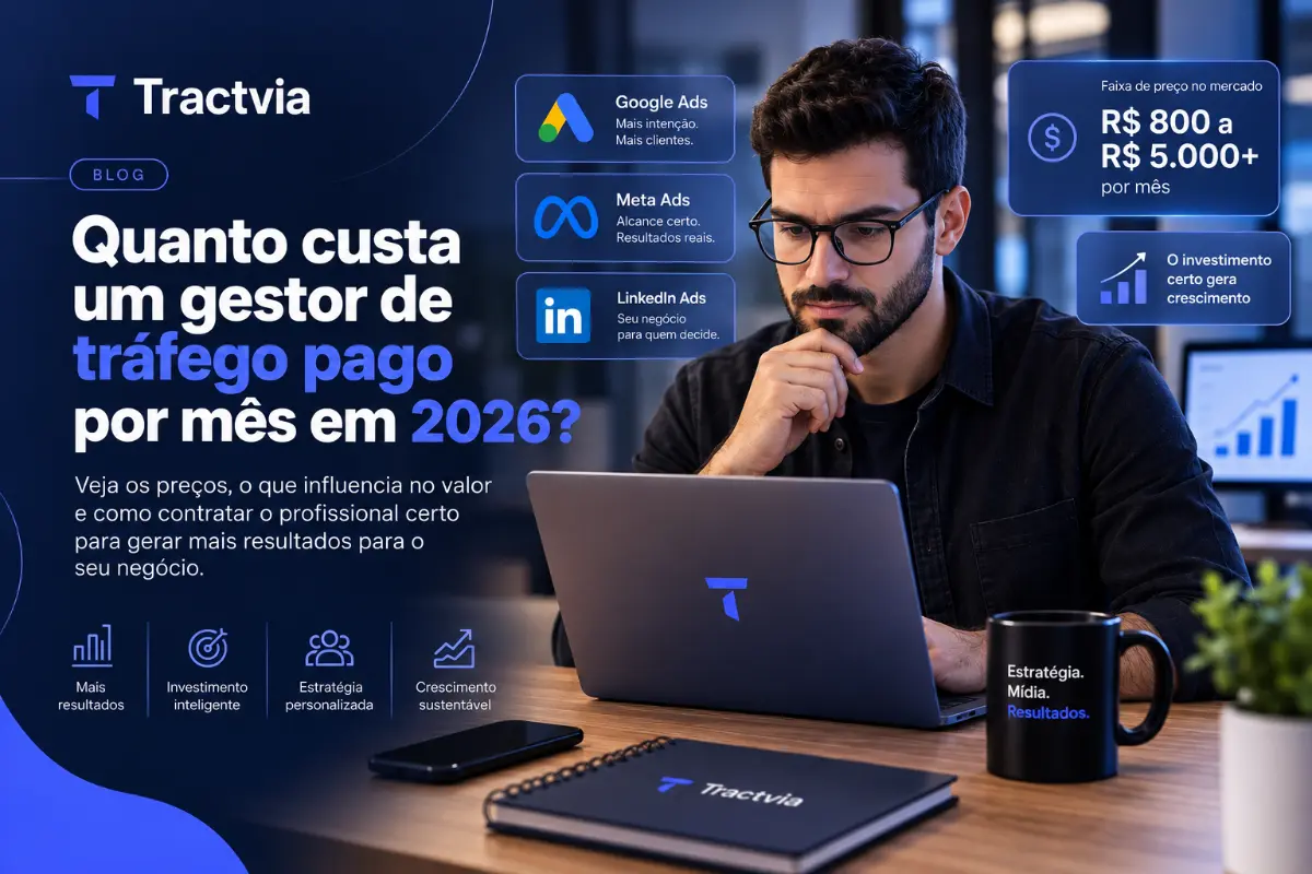 Quanto custa um gestor de tráfego pago por mês em 2026? Veja preços e como contratar